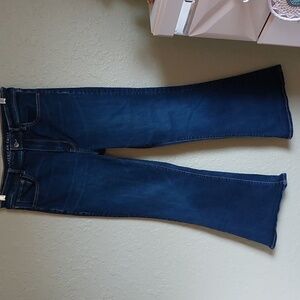 American Eagle Highest Rise Flare Super Stretch Sz 12 💋
